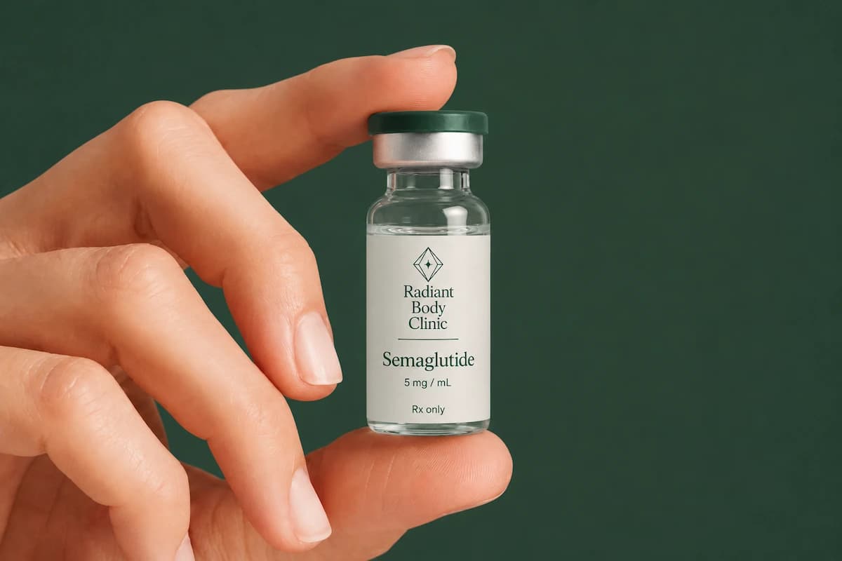 Radiant Semaglutide protocol — clinical still life
